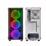 Praxi Vengeance White Intel i3-10100F/ 8GB/ 240GB SSD + 500GB HDD /GTX 1650 4GB/ No Os Gaming PC - Image 2