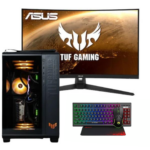 Vengeance XGT Asus Edition Ryzen 7-7600X/ 32GB DDR5 / 1TB SSD /RTX 4080 16GB/ No Os Gaming PC + Asus TUF Gaming VG32VQ1BR VA HDR Curved Gaming Monitor 31.5"