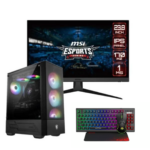 Vengeance Shadow-V4 MSI Edition Ryzen 5-5500/ 16GB/ 512GB SSD/RTX 4060 8GB/ No OS Gaming PC + MSI G2422 IPS Gaming Monitor 24″ FHD