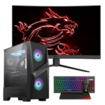 Vengeance Storm-X2 Intel i5-13400F/ 32GB DDR4/ 1TB SSD + 2TB HDD/RTX 4060 8GB/ No OS Gaming PC + MSI Optix G27C4 VA Curved Gaming Monitor 27"