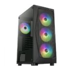 Vengeance Falcon-V3 Aerocool Edition Ryzen 7-5700G/ 32GB DDR4/ 512GB SSD/RX 7700 XT 12GB/ No OS Gaming PC - Image 2