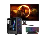 Vengeance Guardian-X2 Cooler Master Edition Ryzen 5-5500/ 16GB DDR4/ 512GB SSD/RTX 4060 8GB/ No OS Gaming PC + AOC 27" 27G2SAE VA Full HD