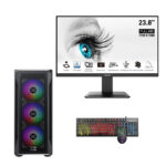 Vengeance Venom-X101 Ryzen 5-4500/ 16GB DDR4/ 512GB SSD/RTX 3050 6GB/ No Os Gaming PC +  MSI 24" PRO MP2412