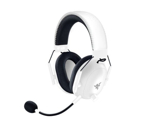 Razer BlackShark V2 Pro 2023 Ασύρματο Over Ear Gaming Headset με σύνδεση Bluetooth / USB Λευκό