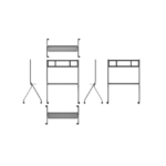 MAXHUB ST41B Mobile Stand for 55"/65"/75"/86" Flat Panel - max. load 100KG - Image 2
