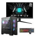 Vengeance Gotham-V79 MSI Edition Ryzen 7-5700X/ 32GB / 512GB SSD /RTX 4060 8GB/ No OS Gaming PC + MSI G2412F