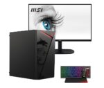 Vengeance Shield-V34 MSI Edition Ryzen 3-3200G/ 8GB DDR4/ 240GB SSD/ No OS Gaming PC + MSI Pro MP245V VA Monitor 23.8" + US Keyboard