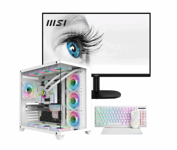 Vengeance Kraken-V69 Ryzen 7-8700F/ 32GB DDR5/ 1TB SSD / RTX 5060 8GB/ No Os Gaming PC + MSI Pro MP245V Monitor 23.8"