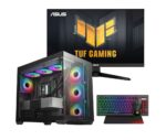 Vengeance GhostOps-Α57 Ryzen 7-5700X/ 32GB / 1TB SSD /RTX 5060 8GB/ No Os Gaming PC + Asus TUF Gaming VG246H1A IPS