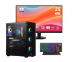 Vengeance Infinity-E5 AMD Athlon-3000G/ 8GB/ 240GB SSD/ No OS Gaming PC + MSI Pro MP252L monitor (24,5")