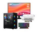 Vengeance Infinity-E8 AMD Athlon-3000G/ 8GB/ 240GB SSD/ No OS Gaming PC + MSI Pro MP252L monitor (24,5") + HP DeskJet 2821e