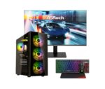 Vengeance Eclipse-V44 Ryzen 5-5500/ 32GB/ 512GB SSD/ RΤX 5050 8GB / No OS Gaming PC + ASRock CL25FFA IPS Gaming Monitor 24.5″
