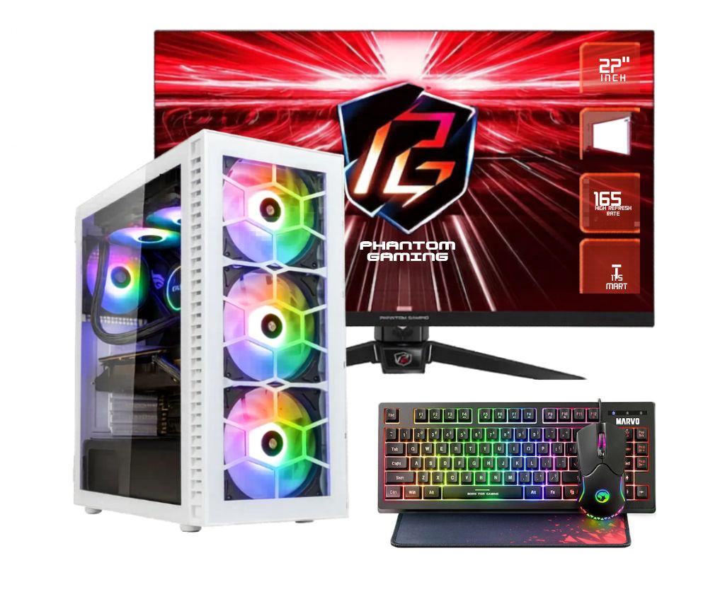 Vengeance Hydra Gaming PC + ASRock PG27FF1A IPS HDR Gaming Monitor 27 Vengeance Hydra-V52 Ryzen 7-5700X/ 32GB/ 1TB SSD/ RΤX 5060 8GB / No OS Gaming PC + ASRock PG27FF1A IPS HDR Gaming Monitor 27" - Image 1