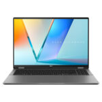 ASUS Laptop Vivobook 16 Flip OLED TP3607SA-OLED-RJ027W 16'' 3K (2880 x 1800) 120Hz/Ultra 7 258V/32GB/1TB SSD NVMe PCIe 4.0/Win 11 Home/2Y/Matte Gray