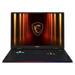 MSI Laptop Raider 18 HX AI A2XWIG 18'' 3840x2400 MiniLED 120Hz/U9- 285HX/64GB/2x2TB SSD NVMe PCIe/NVidia GeForce RTX 5080 16GB/Win 11 Pro/2Y/Core Black