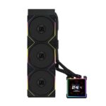 Lian Li Hydroshift II LCD-S 360TL Black - RGB AIO CPU Cooler - 3.4" Screen - 1851/1700, AM5/AM4 - Image 2