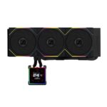 Lian Li Hydroshift II LCD-S 360TL Black - RGB AIO CPU Cooler - 3.4" Screen - 1851/1700, AM5/AM4