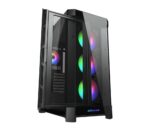 CC-COUGAR Case DUOFACE PRO RGB Tempered Glass MiddlePlus ATX Black (4x120mm ARGB fans preinstalled, 2 Front Panels) - Image 4