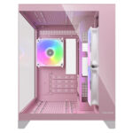 CC-COUGAR Case FV150 Mini RGB, Micro ATX Pink - Image 3