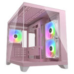 CC-COUGAR Case FV150 Mini RGB, Micro ATX Pink - Image 5