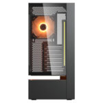 CC-COUGAR Case CFV235 Tempered Glass Middle ATX Black (1x240mm , 1x 120mm ARGB fans preinstalled) - Image 2