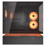 CC-COUGAR Case CFV235 Tempered Glass Middle ATX Black (1x240mm , 1x 120mm ARGB fans preinstalled) - Image 3
