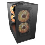 CC-COUGAR Case OMNY X Middle ATX Black (4x160mm ARGB fans preinstalled) - Image 5