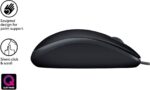 LOGITECH Mouse Wired B110 Silent - Image 2