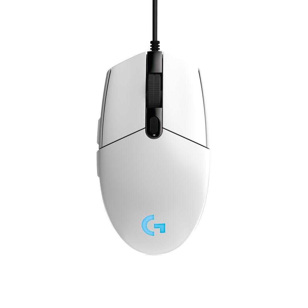 176-81-LOMG102W LOGITECH Mouse Gaming G102 Lightsync White - Image 1