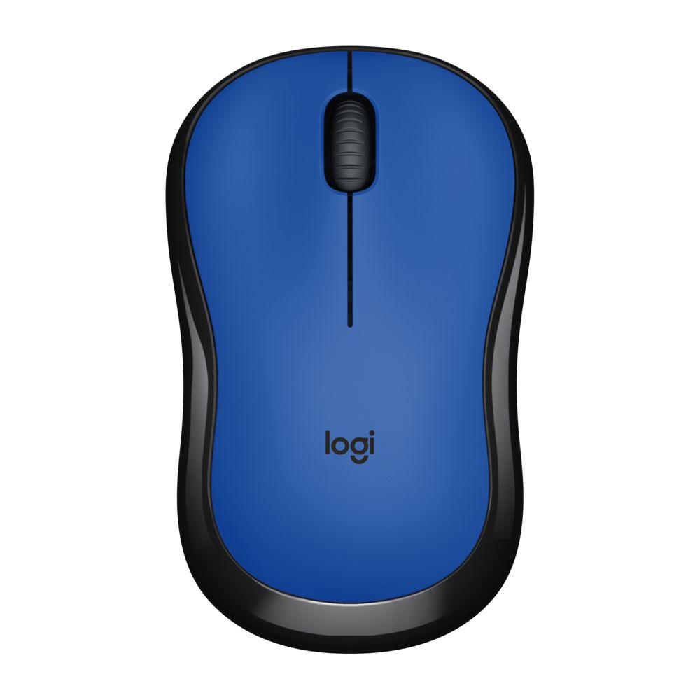 176-81-LOMM185B LOGITECH Mouse Wireless M185 Blue - Image 1