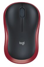 LOGITECH Mouse Wireless M185 Red