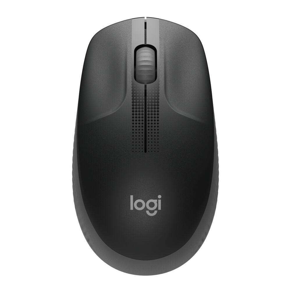 176-81-LOMM190C LOGITECH Mouse Wireless M190 Charcoal - Image 1