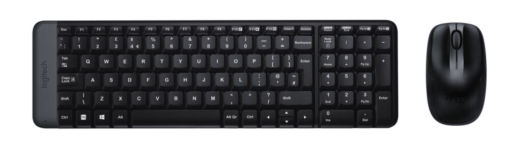 176-83-LODMK220 LOGITECH Keyboard/Mouse Wireless MK220 - Image 1