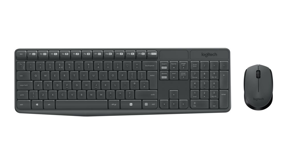 176-83-LODMK235 LOGITECH Keyboard/Mouse Wireless MK235 - Image 1
