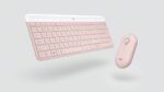 LOGITECH Keyboard/Mouse Wireless MK470 Rose - Image 3