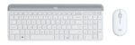 LOGITECH Keyboard/Mouse Wireless MK470 White