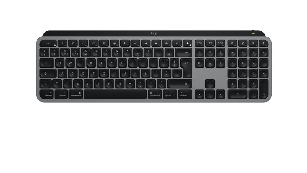176-83-LOKMXKSMS LOGITECH Wireless Keyboard Mx Keys S Space Grey For Mac - Image 1