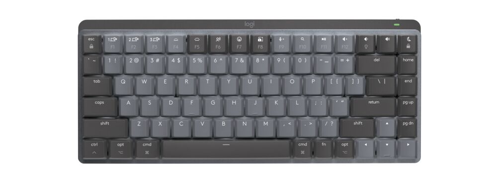 176-83-LOKMXMCM LOGITECH Wireless Keyboard Mechanical Mx Keys Mini Graphite - Image 1