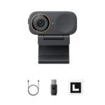 Insta360 Link 2C Pro Black - 4K, HDR, AI Noise Canceling, AI Track-Frame, Dual Mic Webcam - Image 2