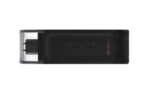KINGSTON USB Stick Data Traveler DT70/64GB, USB 3.2 Type-C, Black - Image 2