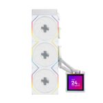 Lian Li Hydroshift II LCD-S 360TL White - RGB AIO CPU Cooler - 3.4" Screen - 1851/1700, AM5/AM4 - Image 2