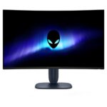 DELL Monitor ALIENWARE AW3225DM 32'' Curved QHD 180Hz VA, HDMI, Display Port, Height Adjustable, 3Years W