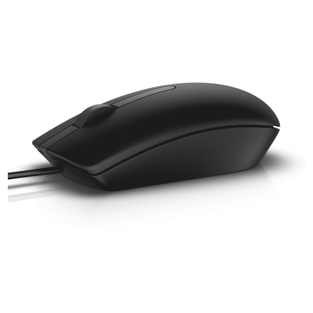 MS116 Wired Mouse DELL Mouse Optical MS116, Black - Image 1