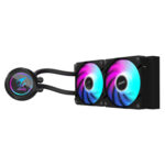 GIGABYTE CPU Cooler Liquid Cooler AORUS WATERFORCE II 240 ARGB Sync 2 x 120mm - Image 3