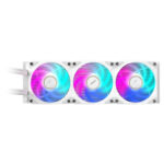 GIGABYTE CPU Cooler Liquid Cooler AORUS WATERFORCE X II ICE 360 ARGB Sync 3 x 120mm - Image 4