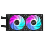 GIGABYTE CPU Cooler Liquid Cooler AORUS WATERFORCE X II 240 ARGB Sync 2 x 120mm - Image 3