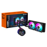 GIGABYTE CPU Cooler Liquid Cooler AORUS WATERFORCE X II 240 ARGB Sync 2 x 120mm - Image 5
