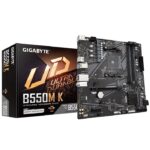 GIGABYTE MOTHERBOARD B550M K, AM4 ,MATX