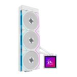 Lian Li Hydroshift II LCD-S 360TL White - RGB AIO CPU Cooler - 3.4" Screen - 1851/1700, AM5/AM4 - Image 3