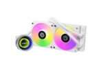 Lian Li Galahad II Trinity 240 White - AIO GPU Liquid Cooler  with ARGB Fans - Image 2